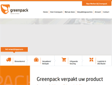 Tablet Screenshot of green-pack.nl